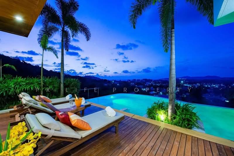 For Rent - 2R0139 Pool villa for rent 4 bedroom 5 bathroom 200,000/month at cherngtalay have fully furnished, Phuket