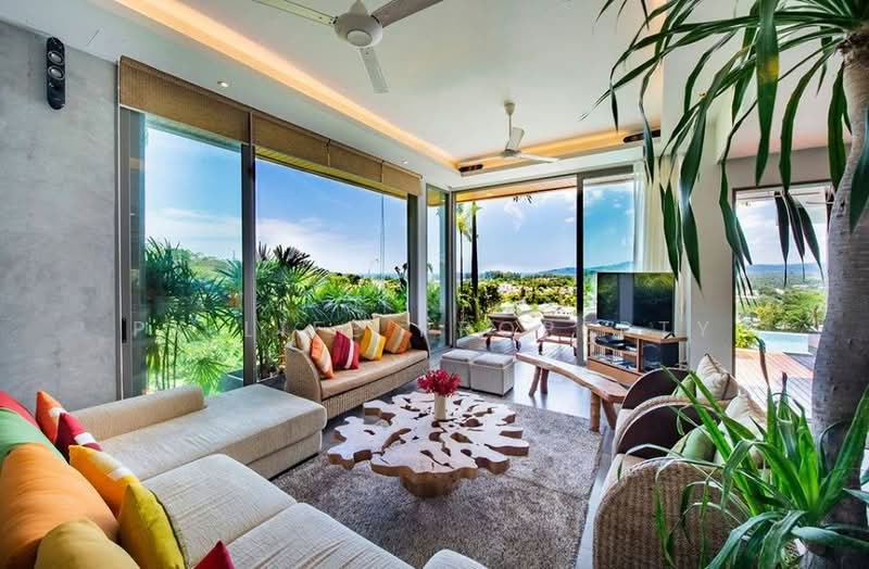 For Rent - 2R0139 Pool villa for rent 4 bedroom 5 bathroom 200,000/month at cherngtalay have fully furnished, Phuket