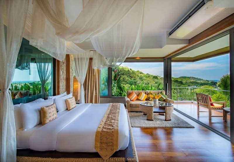 For Rent - 2R0139 Pool villa for rent 4 bedroom 5 bathroom 200,000/month at cherngtalay have fully furnished, Phuket