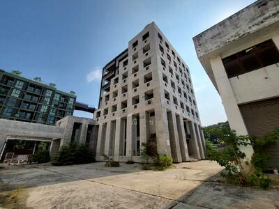 ขาย - อาคาร 7 ชั้น พร้อมโกดัง 2 ชั้น ในซอยศรีนครินทร์ 40 สุภาพงษ์ 3 ใกล้สถานีรถไฟฟ้าสายสีเหลือง, กรุงเทพ