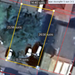 ขาย - ที่ดินเปล่า90ตรว. หน้ากว้าง14ม. ซ.ประชาอุทิศ5 แยก3-3, กรุงเทพ
