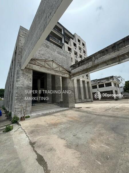 For Rent - Land for rent with a 7-storey commercial building with warehouse 1 rai 2 ngan, Soi Supapong 3 Prawet, Bangkok