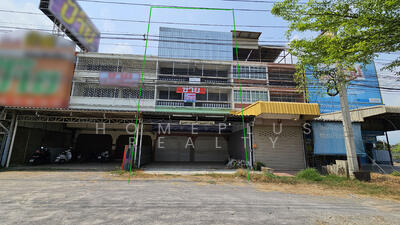 ขาย - อาคารพาณิชย์ 3 ชั้นครึ่ง 2 คูหาเชื่อมติดถนนโพธาราม เพชรเกษม จังหวัดราชบุรี, ราชบุรี