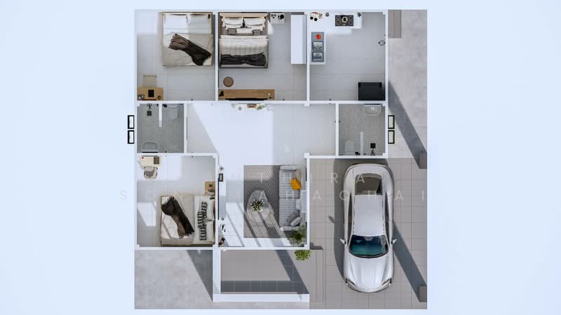 ALIN@JEDEESOUND, Lampang, ต้นธงชัย, Ton Tong Chai, Muang Lampang, Lampang, 3 Bedrooms, 120 sqm, Single Detached House For Sale, by Janthira Songmahachai, 11840188 - DDproperty.com