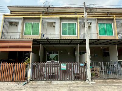 ขาย - 88734 - ขายทาวน์เฮ้าส์ 2 ชั้น พร้อมเฟอร์นิเจอร์ บางส่วน โครงการโกลเด้นท์แลนด์ดีไลท์ ปลวกแดง จ.ระยอง, ระยอง