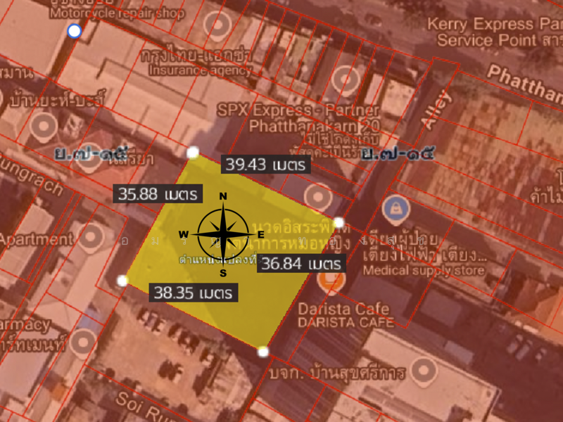 For Sale - ที่ดินพัฒนาการติดถนนใหญ่, Bangkok