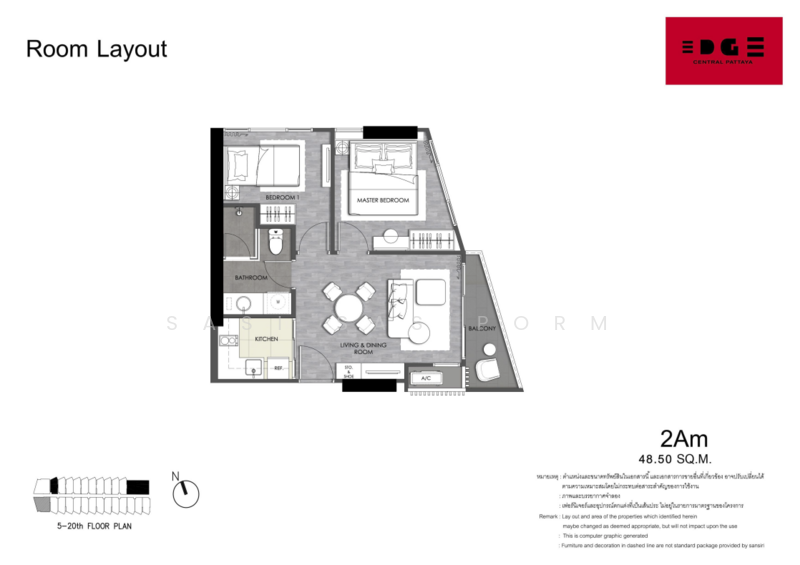 For Sale - EDGE Central Pattaya, Chon Buri (Pattaya)
