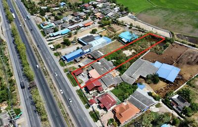 ขาย - ขายที่ดิน 2 ไร่ ติดถนนเพชรเกษม เพชรบุรี ต.หัวตะพาน อ. เมืองเพชรบุรี, เพชรบุรี