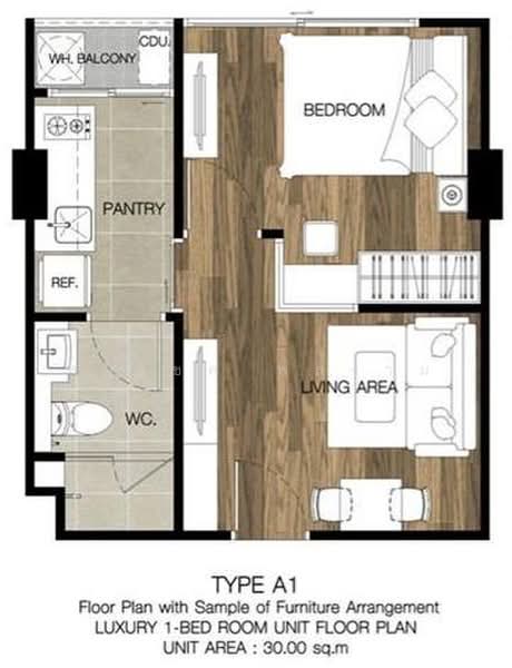 Chateau In Town Sukhumvit 62/1, Bangkok, 7391 Soi Sukhumvit 62/1 Sukhumvit Road, Bang Chak, Phra Khanong, Bangkok, 1 Bedroom, 30 sqm, Condo For Rent, by สมโชค พลงาม, 11845513 - DDproperty.com