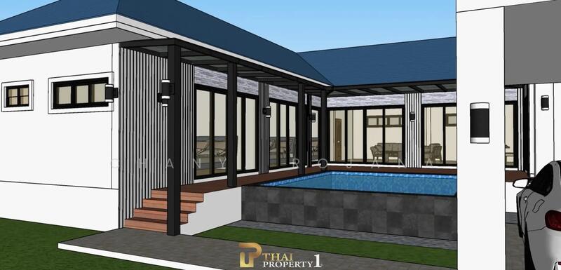 New Modern Home Huai Yai, Chon Buri (Pattaya), Huai Yai, Bang Lamung (Pattaya), Chon Buri (Pattaya), 3 Bedrooms, 135 sqm, Villa For Sale, by Chanya Rojana, 11845797 - DDproperty.com