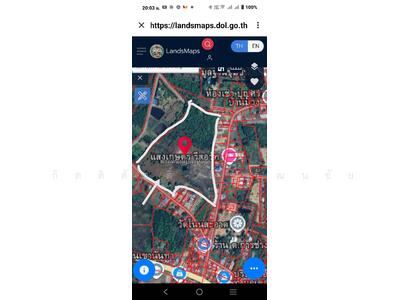 ขาย - ที่ดินเปล่า39ไร่เศษ​ 350,000ต่อไร่​ ใกล้วัดโนนสะอาด, ปราจีนบุรี