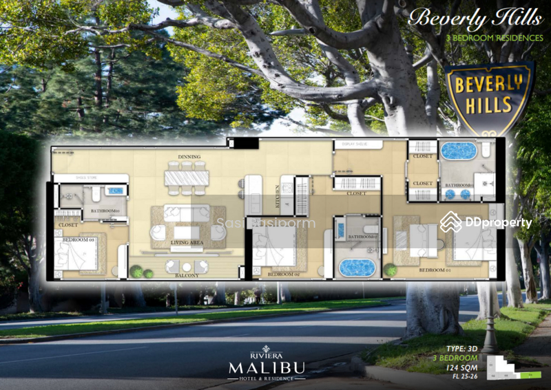 ขาย - The Riviera Malibu : เดอะ ริเวียร่า มาลิบู, ชลบุรี