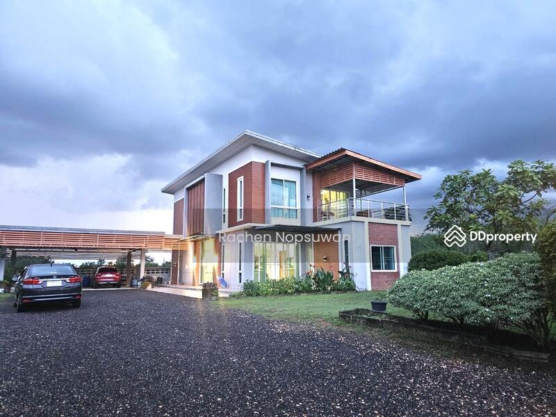For Sale - 2-storey detached house with land, Ban Phru, for sale 5.5 million baht, Songkhla