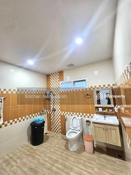 For Sale - 2-storey detached house with land, Ban Phru, for sale 5.5 million baht, Songkhla
