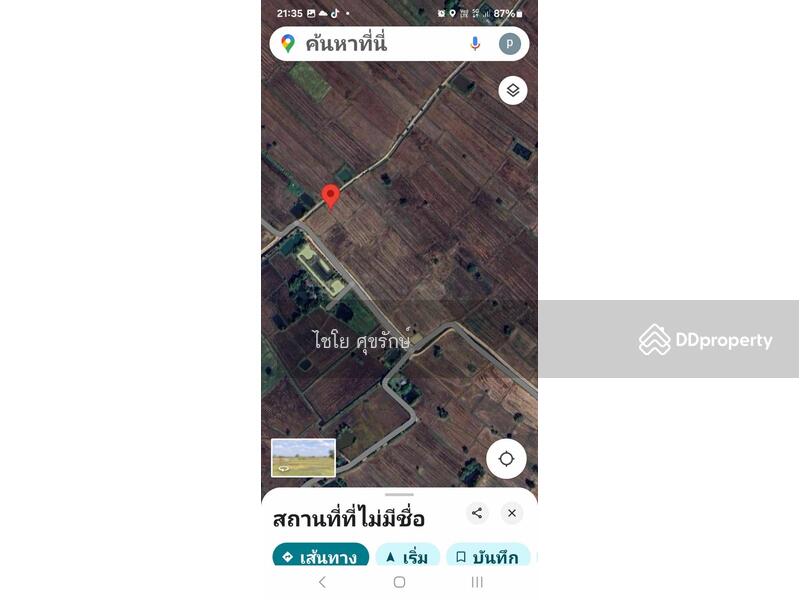 For Sale - Land for sale, empty land, rice field next to Wat Prachasamnuk, connecting to Buriram Province, 152, Buri Ram
