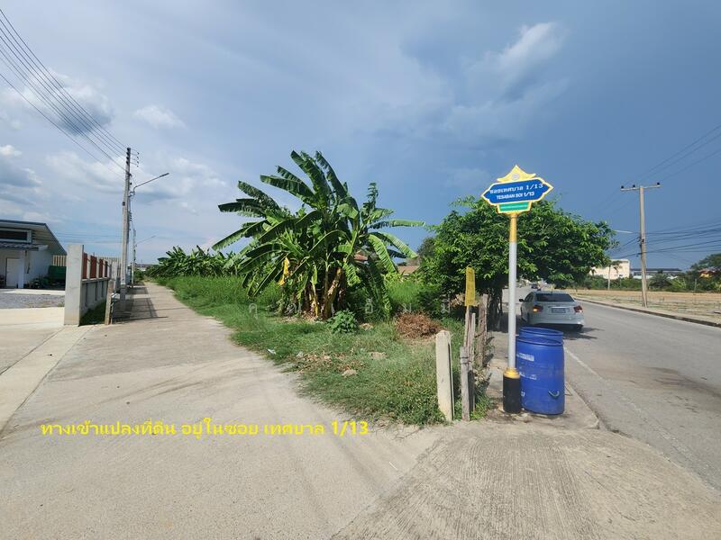 For Sale - ขายที่ดินเปล่า 1 ไร่ เมืองนครปฐม ธรรมศาลา ใกล้วัดพระประโทน ห่างถนนเพชรเกษม 800 ม. ผังเมืองสีชมพู, Nakhon Pathom