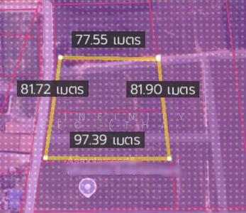 ขาย - (Office A) ขายที่ดินสีม่วงลาย4ไร่ เขาคันทรง ติดถนน ใกล้โรงงาน ทำเลดี, ชลบุรี