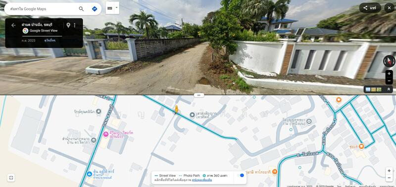 ทางเข้าแปลงหลัง