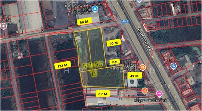 ขาย - ขายที่ดิน 5 ไร่ 1 งาน 56 ตรว ใกล้ โลตัส นครชัยศรี, นครปฐม