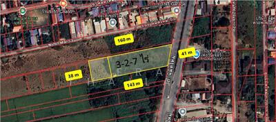 ขาย - ขายที่ดิน มีนบุรี ขนาด 3 ไร่ 2 งาน 7 ตร.ว. ติดถนนนิมิตใหม่, กรุงเทพ