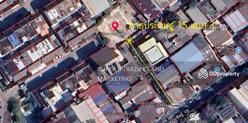 ให้เช่า - ให้เช่า ที่ดิน 192 ตร.ว. ซอยสาธุประดิษฐ์ 15 เเยก 3 ช่องนนทรี ยานนาวา, กรุงเทพ