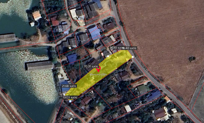 ขาย - ที่ดินพร้อมบ้านเดี่ยวชั้นเดียวใกล้สหกรณ์การเกษตรบ้านโป่งจำกัด จังหวัดราชบุรี, ราชบุรี