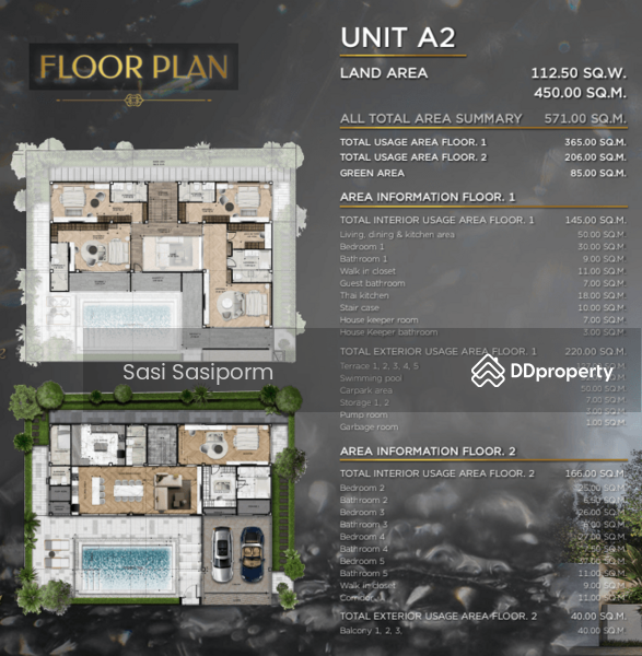 For Sale - The Arowanyx (Baan Mae 8), Chon Buri