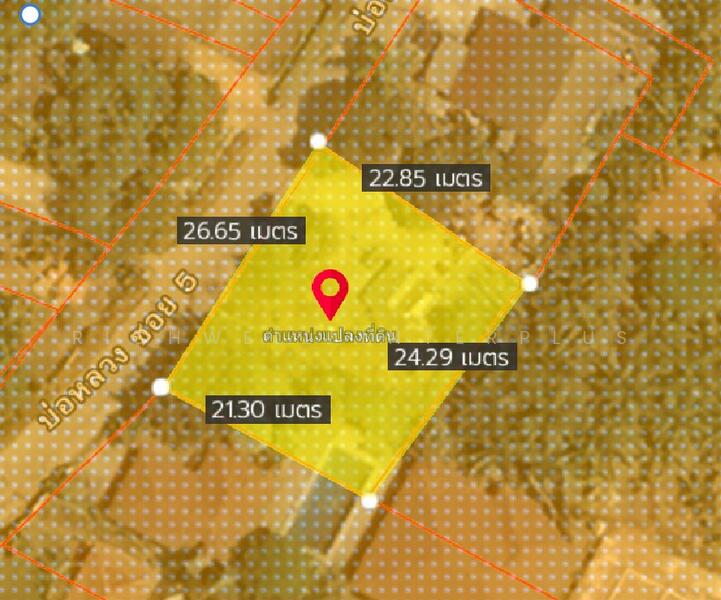 For Sale - Land for sale, good location, Ban Phe, 121 sq.w., Bo Luang Soi 5, near Mae Ramphueng Beach,, Rayong