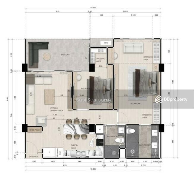 ขาย - Zensiri Jomtien Residences : เซนสิริ จอมเทียน เรสซิเดนซ์, ชลบุรี