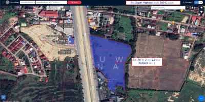 ขาย - ขายที่ดินติดถนนซุปเปอร์ไฮเวย์ เนื้อที่ 15 ไร่ 3 งาน 2.9 ตารางวา จ.เชียงใหม่ ใกล้บิ๊กซี แมคโคร, เชียงใหม่