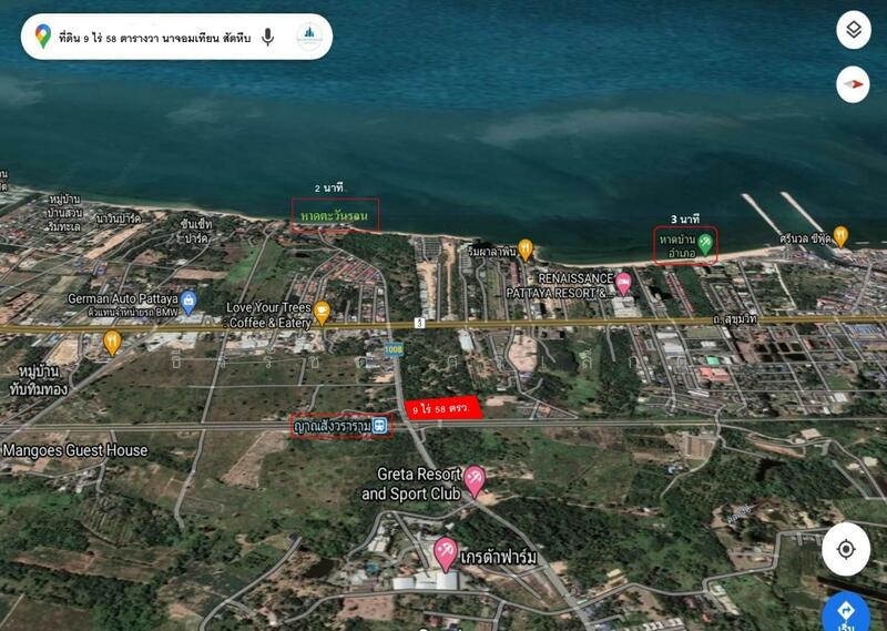 Large plot of land near wat yan, na jomtien, suitable for village projects, Chon Buri (Pattaya), สุขุมวิท, Na Chom Thian, Sattahip, Chon Buri (Pattaya), , 14,632 sqm, Land For Sale, by ธีรรัชต์ ศรีเล็กดี, 11859596 - DDproperty.com