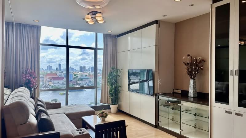 Baan Sathorn Chao Phraya, Bangkok, 931 Charoen Nakhon 15 A Alley, Khlong Ton Sai, Khlong San, Bangkok, 2 Bedrooms, 92 sqm, Condo For Rent, by Agentbkk, 11859932 - DDproperty.com