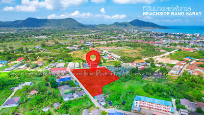 ขาย - ขายที่ดิน 3 ไร่ 300 ตรว. ใกล้ชายหาด บางเสร่, ชลบุรี