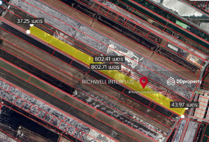 For Sale - Land for sale, Khlong Luang Phaeng, 19 rai, near Suwinthawong Road 304-3.6 km.,, Chachoengsao