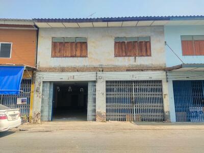 ขาย - ขายอาคารพาณิชย์ 2 ชั้น 2 คูหา (สร้างเต็มพื้นที่) ทำเลดี จ.กาญจนบุรี, กาญจนบุรี