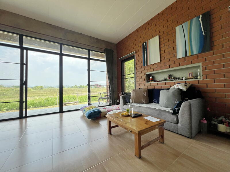 ขาย - รหัสทรัพย์: HB206 ขายบ้านชั้นเดียวสไตล์คันทรี ตำบลโป่งแพร่ อำเภอแม่ลาว จังหวัดเชี, เชียงราย