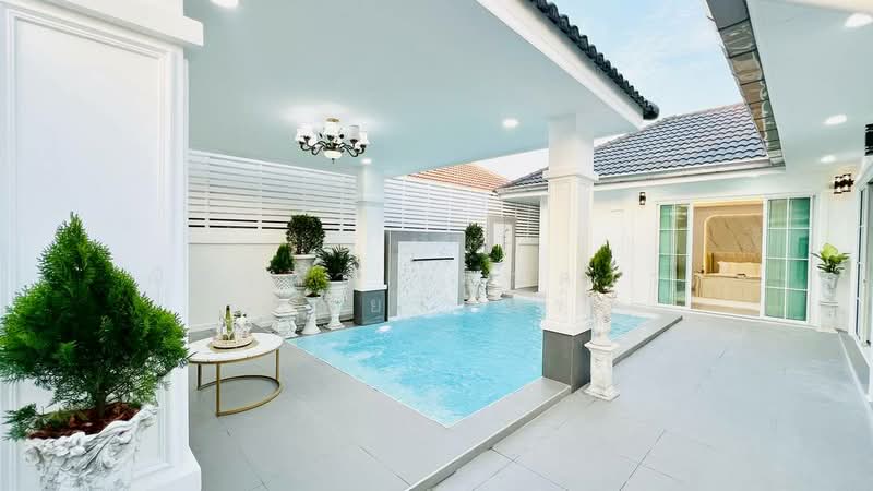 ใกล้อ่างเก็บน้ำมาบประชัน - โป่ง ตำบลหนองปรือ อำเภอบางละมุง จังหวัดชลบุรี 20150, Chon Buri (Pattaya), ใกล้อ่างเก็บน้ำมาบประชัน - โป่ง, Poong, Bang Lamung (Pattaya), Chon Buri (Pattaya), 3 Bedrooms, 304 sqm, Villa For Sale, by Nichapa Phiachan, 11865110 - DDproperty.com