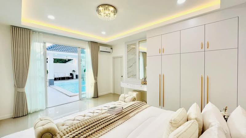 ใกล้อ่างเก็บน้ำมาบประชัน - โป่ง ตำบลหนองปรือ อำเภอบางละมุง จังหวัดชลบุรี 20150, Chon Buri (Pattaya), ใกล้อ่างเก็บน้ำมาบประชัน - โป่ง, Poong, Bang Lamung (Pattaya), Chon Buri (Pattaya), 3 Bedrooms, 304 sqm, Villa For Sale, by Nichapa Phiachan, 11865110 - DDproperty.com