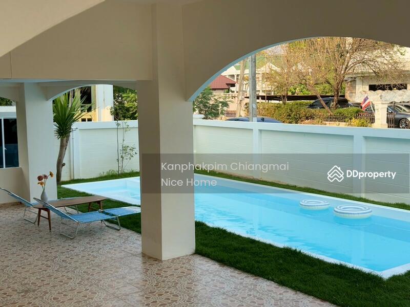 For Rent - Pool villa Moobaan Usa Fa-Ham in Fa-Ham area, Chiang Mai