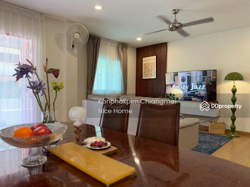 For Rent - Pool villa Moobaan Usa Fa-Ham in Fa-Ham area, Chiang Mai
