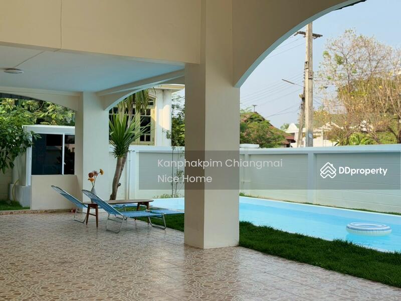 For Rent - Pool villa Moobaan Usa Fa-Ham in Fa-Ham area, Chiang Mai