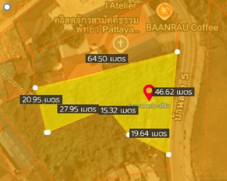 Land for sale, good location, Nong Prue, Pattaya, 392 sq m., Ban Lang 5, Soi Phonpraphanimit 18/1, Chon Buri (Pattaya), Nong Pru, Bang Lamung (Pattaya), Chon Buri (Pattaya), , 1,568 sqm, Land For Sale, by RICHWELL INTERPLUS, 11867104 - DDproperty.com