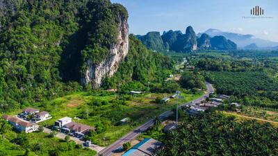 ขาย - ขายที่ดิน 150.6 ตร.วา ถนนวิวสวยสุดในเมืองกระบี่ สายกบ.6017 โพธิ์เรียง-วัดถ้ำเสือ กระบี่น้อย, กระบี่