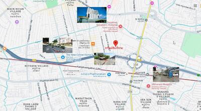 For Sale - ขายที่ดินพระราม 9 ซ.57/2 พื้นที่ 194 ตร.ว. ถ.พระราม 9, Bangkok