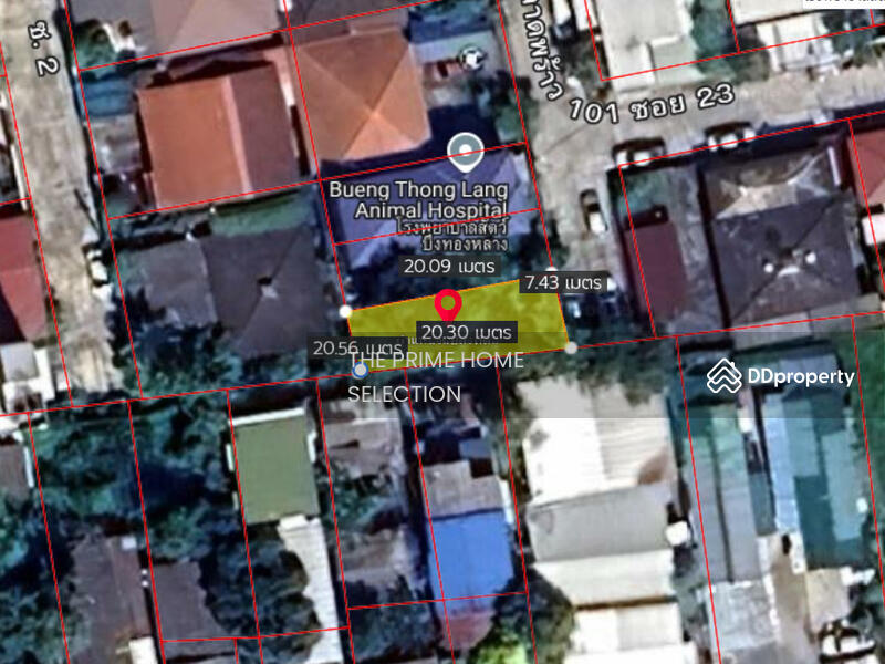 ขาย - ที่ดินเปล่า 35 ตร.ว. ซอย ลาดพร้าว 101, กรุงเทพ