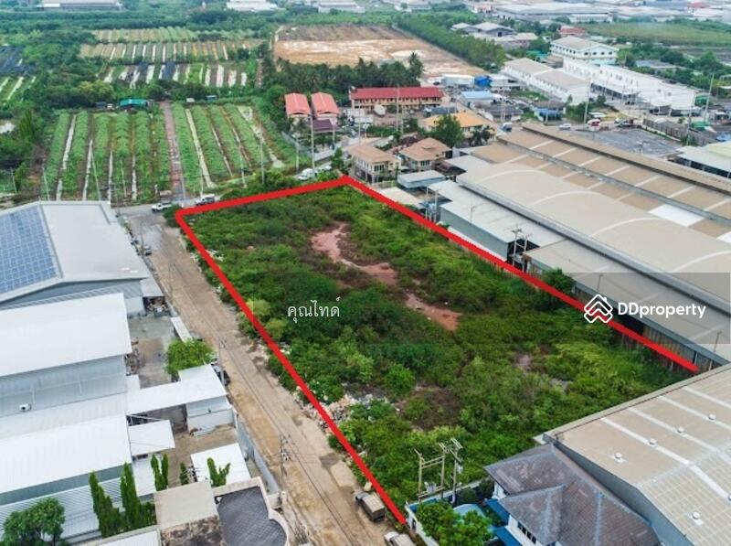 ขาย - แปลงสวยหายาก น่าลงทุน!! ขายที่ดินเปล่า 4 ไร่ 86 ตรว (1686 ตรว.)แหล่งธุรกิจ ผังเมืองสีชมพู, สมุทรสาคร