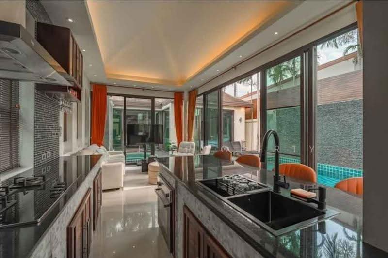 8R0731 Pool villa for rent 4 bedroom 4 bathroom 90,000/month at chalong have fully furnished, ภูเก็ต, ฉลอง, เมืองภูเก็ต, ภูเก็ต, 200 ตร.ม., วิลล่า ให้เช่า, โดย PK LIFE Property, 11875718 - DDproperty.com