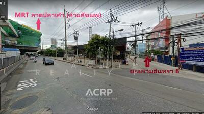 ขาย - ขายที่ดินแปลงสวยในซอยรามอินทรา 8 แยก 6-2 ทำเลดี ใกล้สถานีรถไฟฟ้า MRT สายสีชมพู, กรุงเทพ