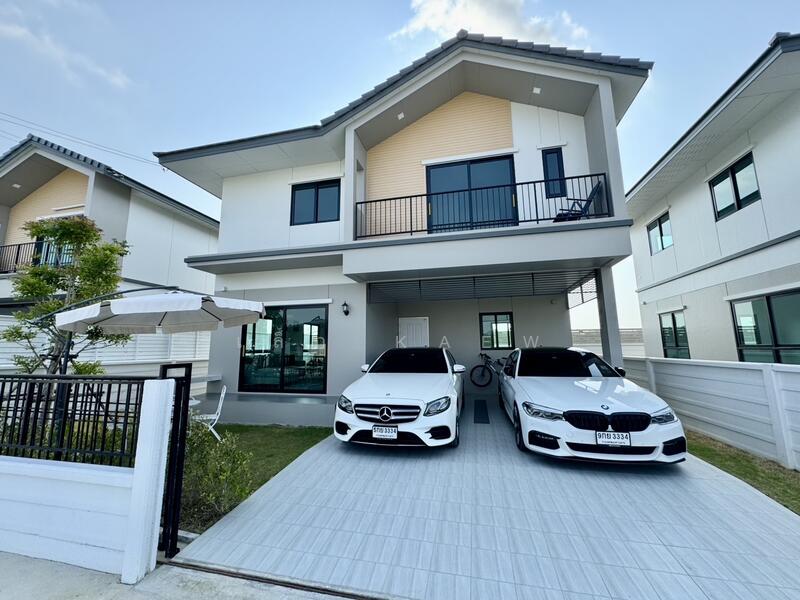 บ้านใหม่พร้อมอยู่ ดาวน์ 0% ฟรีโอน, สมุทรปราการ, บางเสาธง, สมุทรปราการ, 165 ตร.ม., บ้านเดี่ยว ขาย, โดย เล็ก Kaew, 11876771 - DDproperty.com