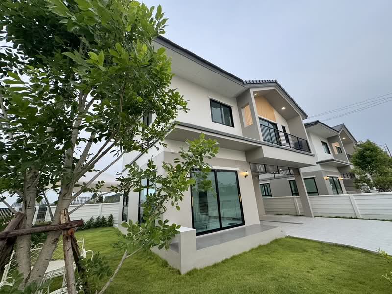 บ้านใหม่พร้อมอยู่ ดาวน์ 0% ฟรีโอน, สมุทรปราการ, บางเสาธง, สมุทรปราการ, 165 ตร.ม., บ้านเดี่ยว ขาย, โดย เล็ก Kaew, 11876771 - DDproperty.com
